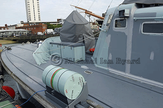 MGB81 Foredeck and new gun